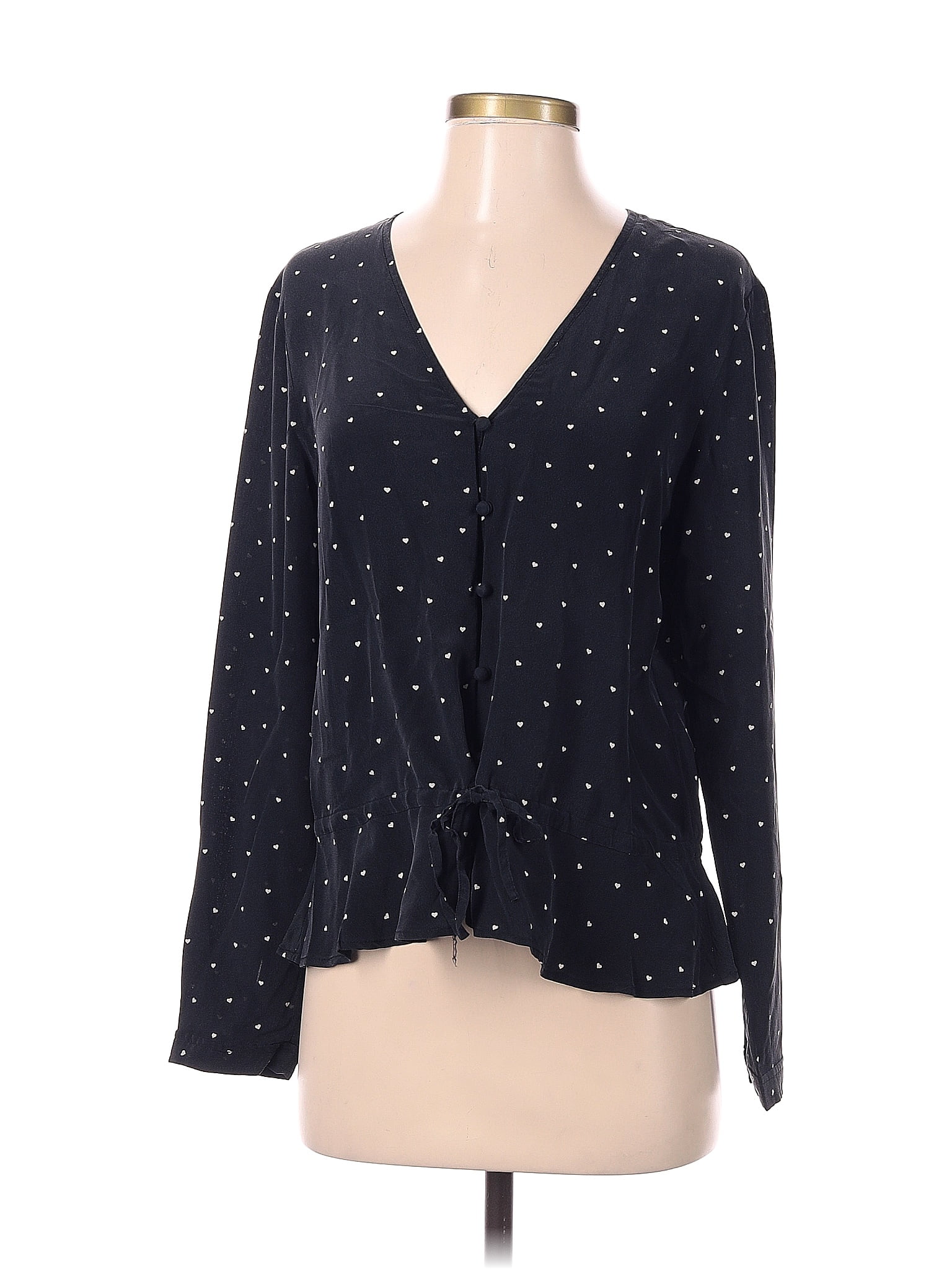 Rails Dorian Silk Blouse- Twilight Stripe