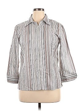 Harve Benard by Benard Holtzman 3/4 Sleeve Button-Down Shirt (view 1)