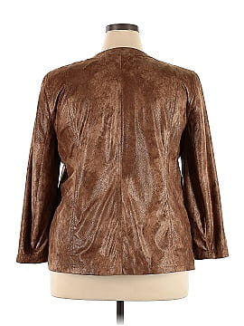 Alfred Dunner Leather Jacket (view 2)