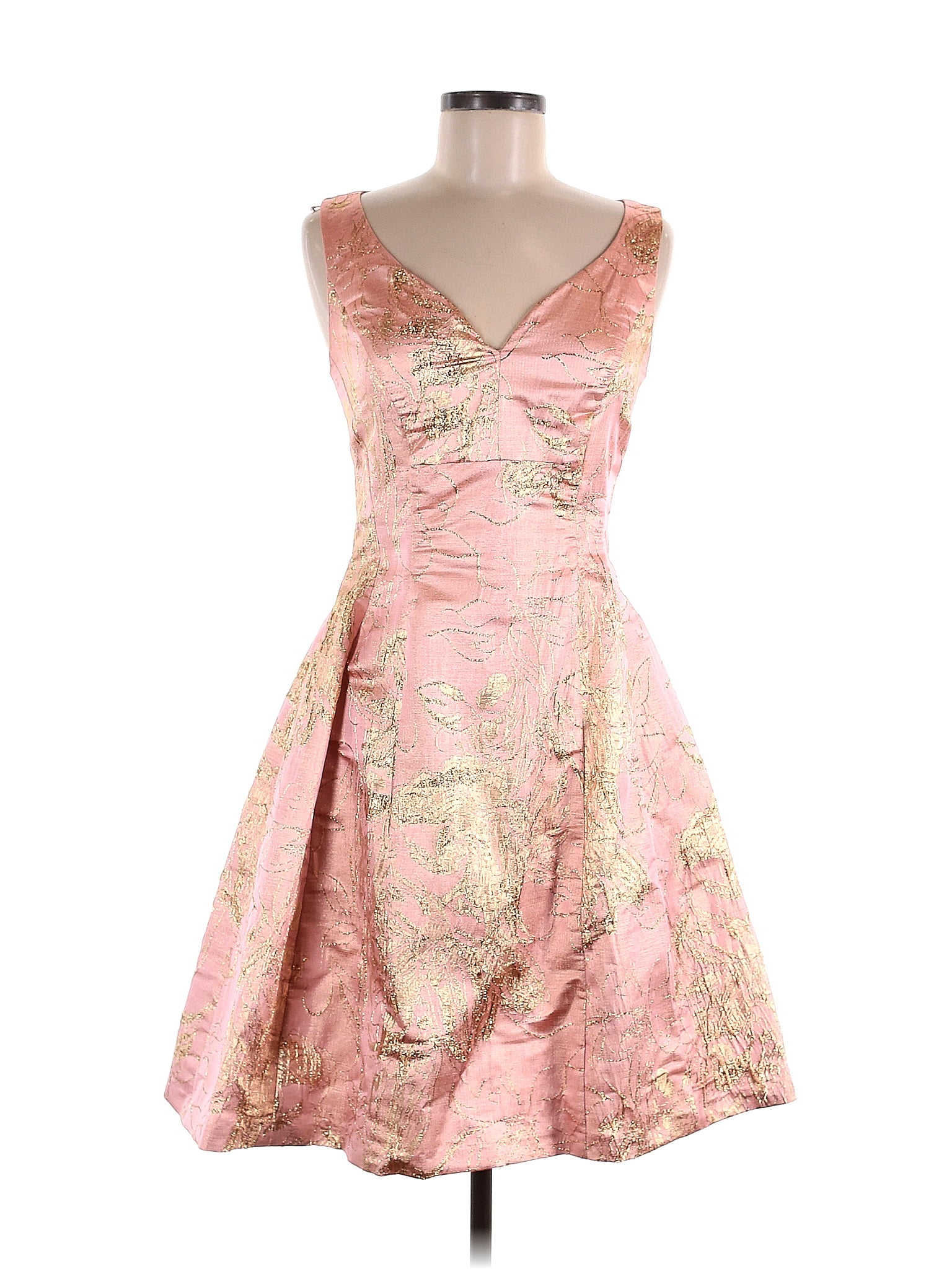 Ivanka Trump Floral Pink Cocktail Dress Size 8 - 73% off | ThredUp