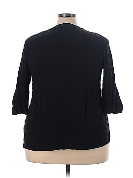Woman Within 3/4 Sleeve Blouse (view 2)