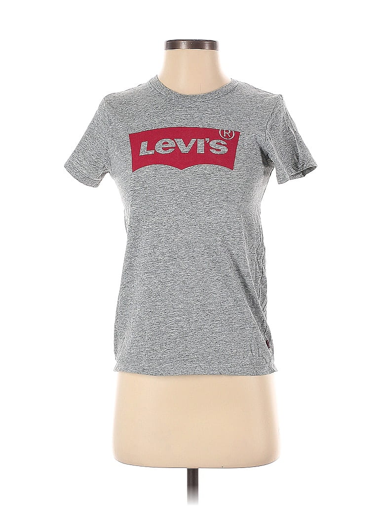 Levi's Gray Short Sleeve T-Shirt Size XS - photo 1