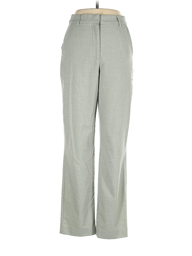 OAK + FORT Solid Gray Dress Pants Size 0 70 off ThredUp