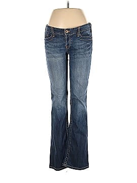 Lucky Brand by Gene Montesano Solid Blue Jeans Size 0 - 64% off