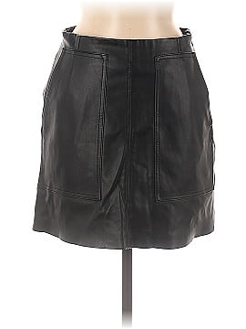 H&M Faux Leather Skirt (view 1)