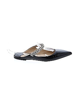 Jimmy Choo Patent Leather Crystal Strap Mule/Clog (view 1)