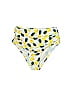 Unbranded Print Yellow Swimsuit Bottoms Size M - photo 1