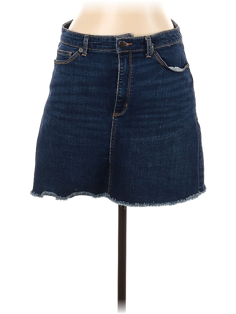 Universal Thread Blue Denim Skirt Size 12 - photo 1