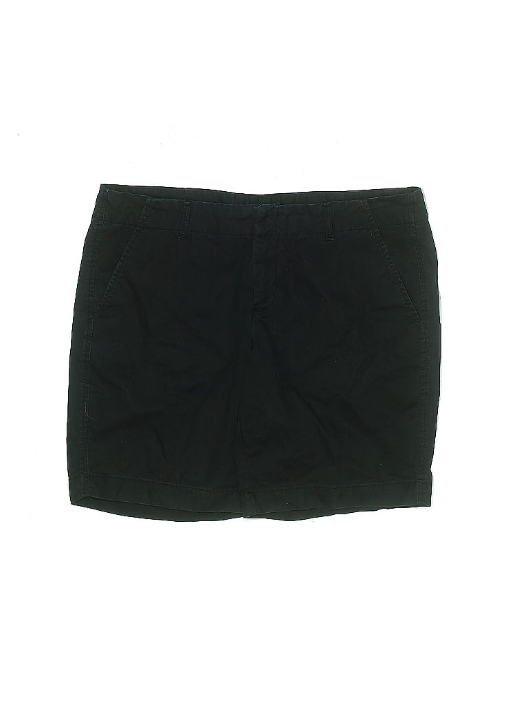 Gap 100% Cotton Black Khaki Shorts Size 12 - photo 1