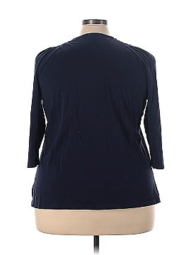 Basic Editions Long Sleeve Blouse (view 2)