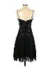 Nicole Miller Collection 100% Silk Damask Brocade Black Casual Dress Size 2 - photo 2