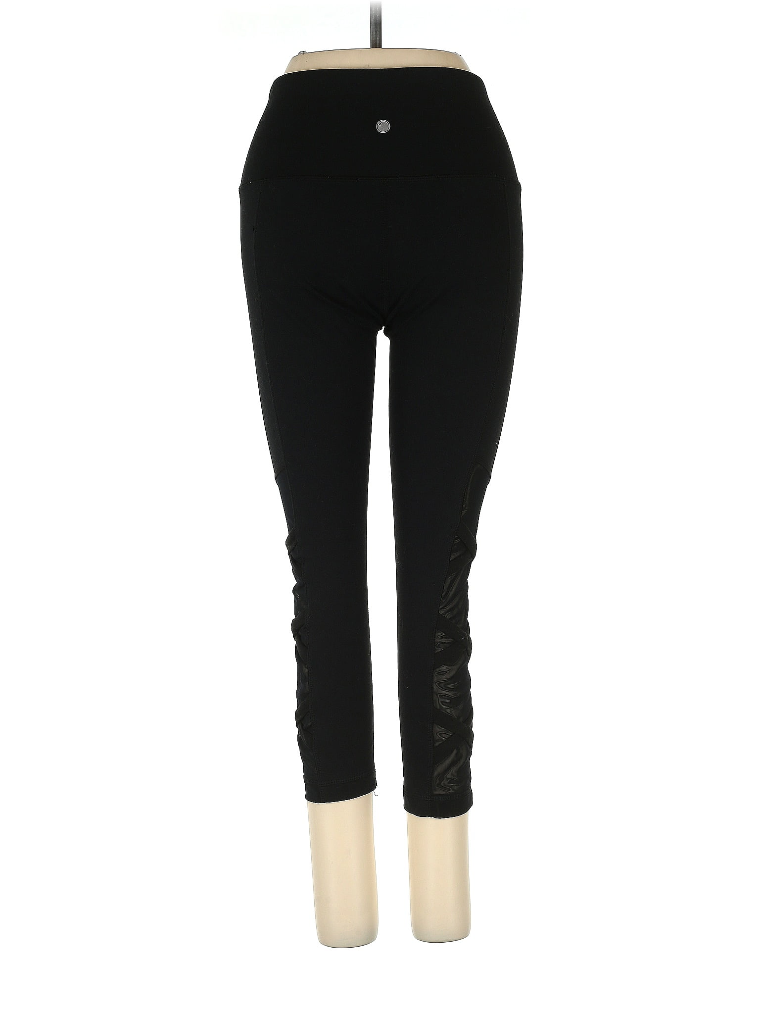 90 Degree by Reflex Solid Black Leggings Size L - 56% off