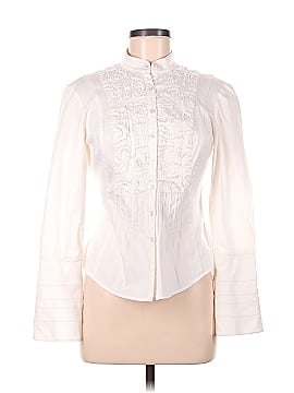 Kay Unger Long Sleeve Button-Down Shirt (view 1)