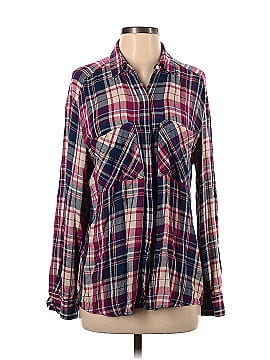 Express Long Sleeve Button-Down Shirt (view 1)