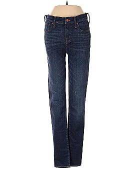 Madewell Tall 8" Skinny Jeans in Greendale Wash (view 1)