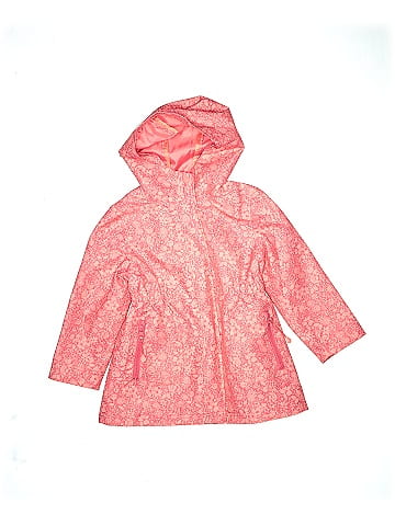 Joules pink shop raincoat