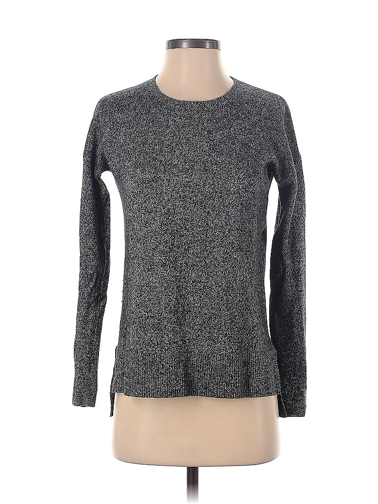 Assorted Brands 100% Cashmere Color Block Gray Cashmere Pullover ...
