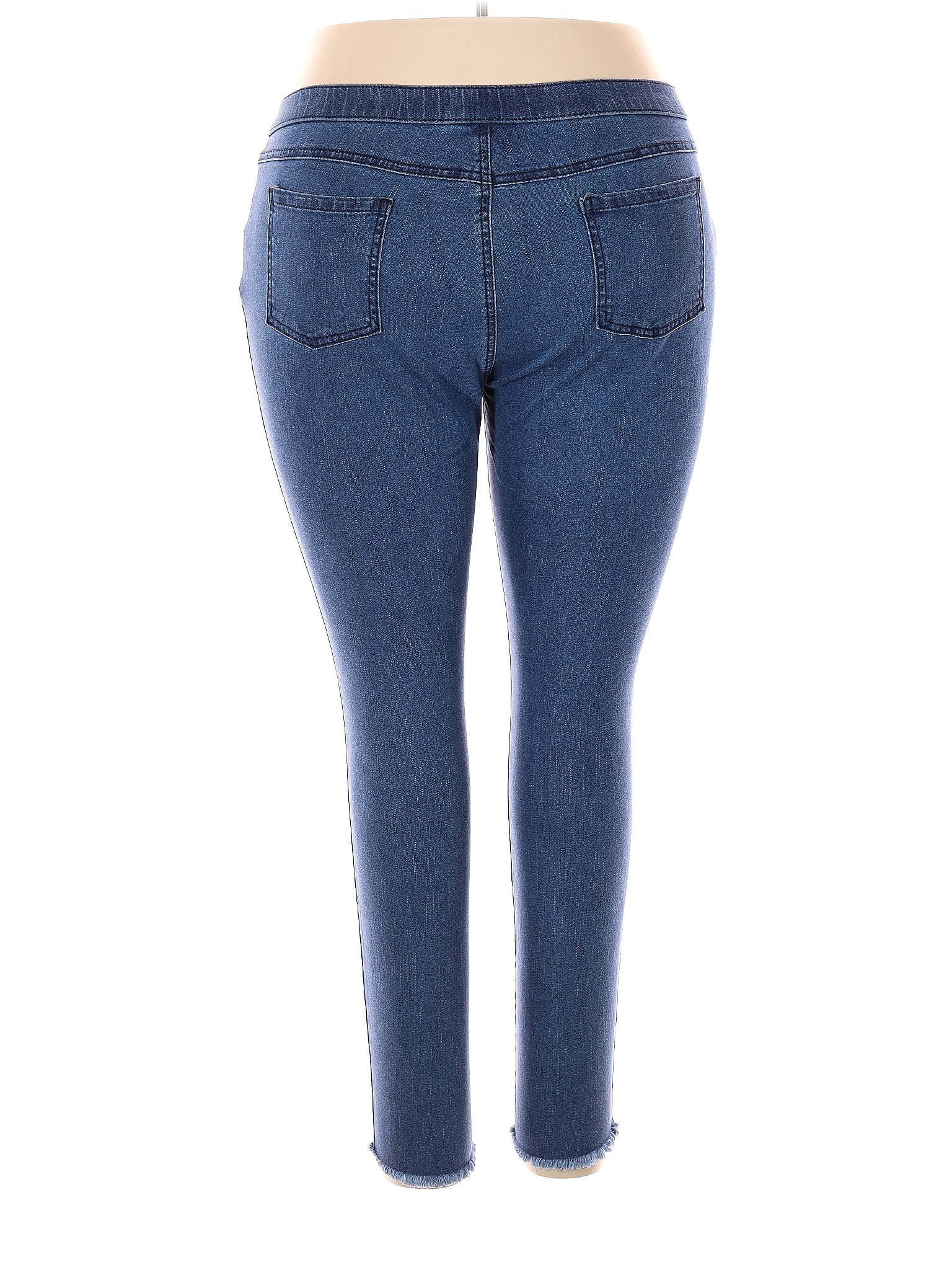 No Nonsense Solid Blue Jeggings Size XXL - 26% off