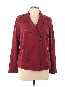 Style&Co Faux Leather Jacket (view 1)