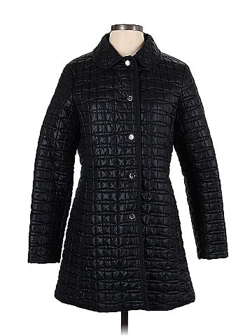 Kate spade black clearance coat