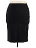 T Tahari Solid Black Casual Skirt Size 18 (Estimated) (Plus) - photo 1
