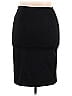 T Tahari Solid Black Casual Skirt Size 18 (Estimated) (Plus) - photo 2