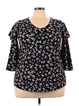 Lane Bryant 3/4 Sleeve Blouse (view 1)