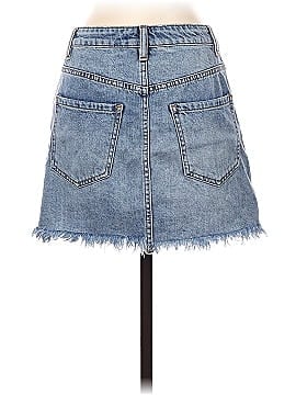 We the Free Denim Skirt (view 2)