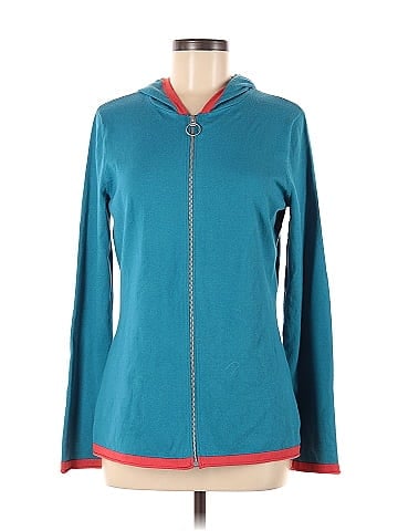 Duluth Trading Co. Solid Teal Zip Up Hoodie Size M 47 off ThredUp