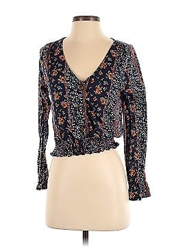 Crave Fame By Almost Famous Long Sleeve Blouse (view 1)