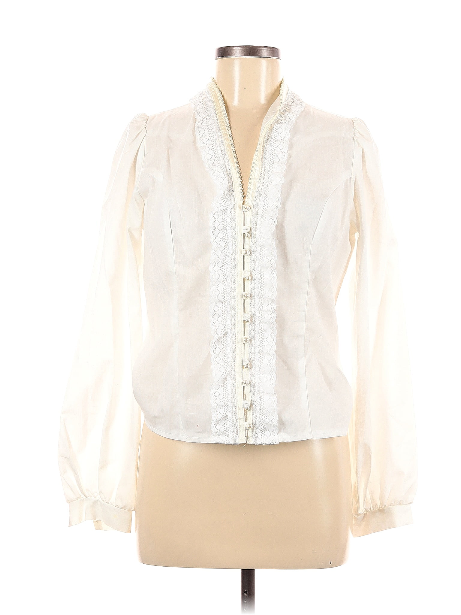 Jessica's Gunnies White Ivory Long Sleeve Top Size 18 (Plus) - 26% off ...