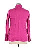 Talbots 100% Linen Pink Long Sleeve Button-Down Shirt Size 14 - photo 2
