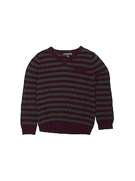 Velveteen Wool Pullover Sweater (view 1)