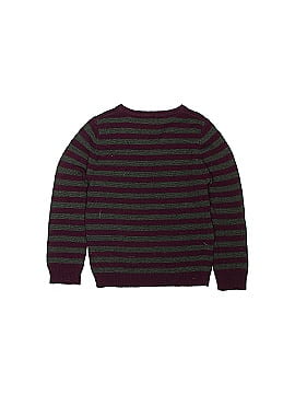 Velveteen Wool Pullover Sweater (view 2)