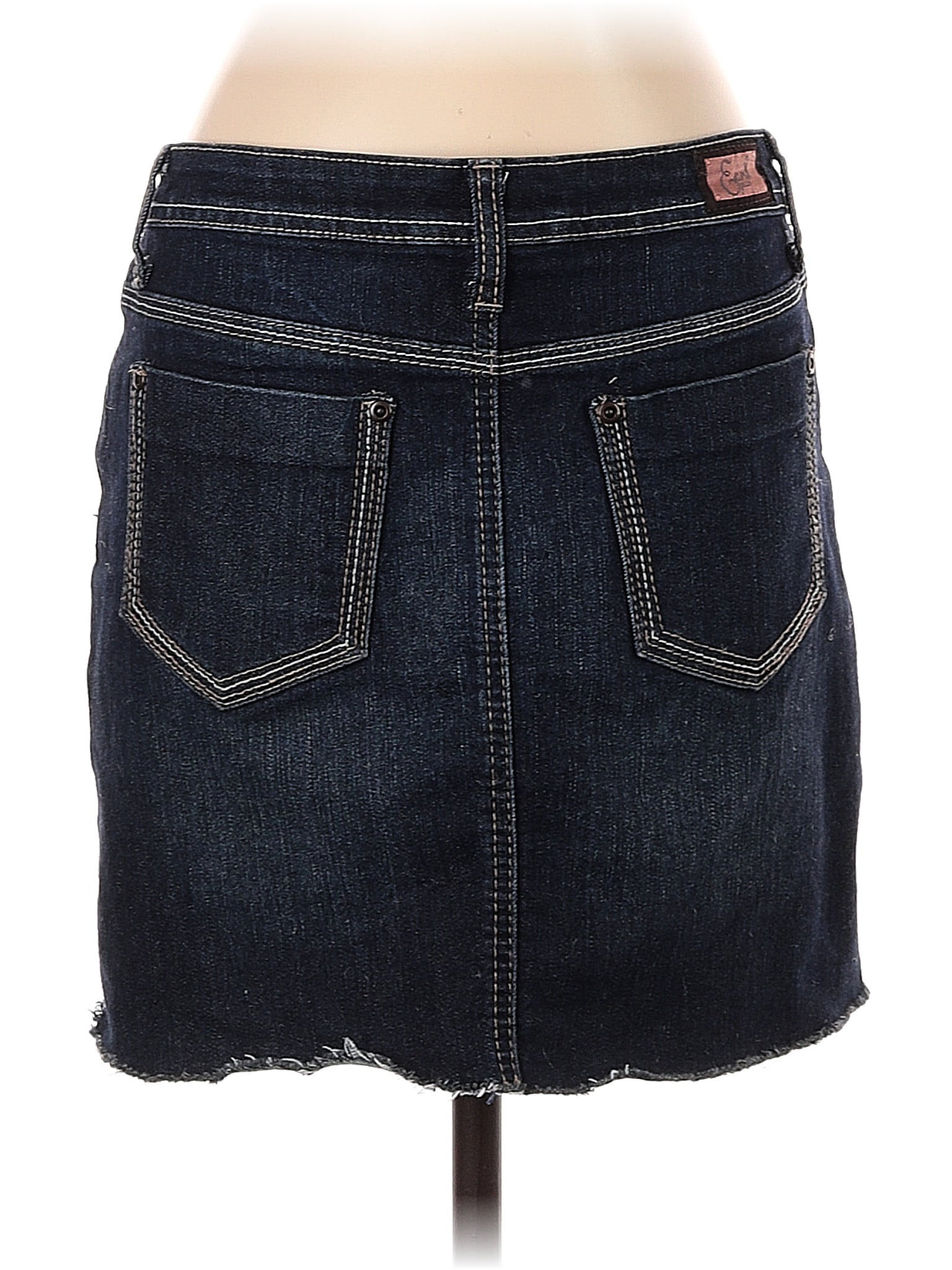 Earl Jean Denim Mini Skirt 