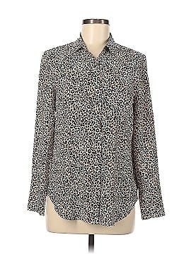 J.Crew Long Sleeve Silk Top (view 1)