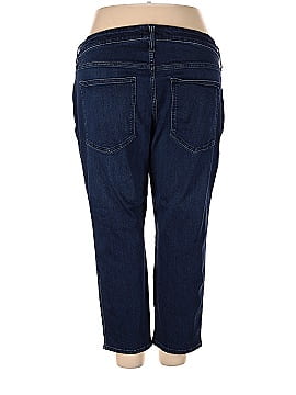 Madewell Plus Curvy Stovepipe Jeans in Dahill Wash (view 2)