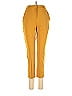 Topshop Solid Yellow Casual Pants Size 2 (Petite) - photo 1