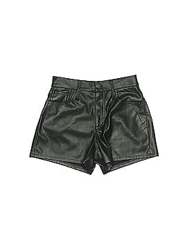 Madewell Faux Leather Shorts (view 1)