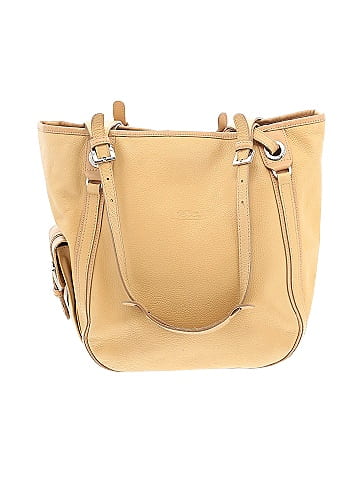 Longchamp tan leather online bag