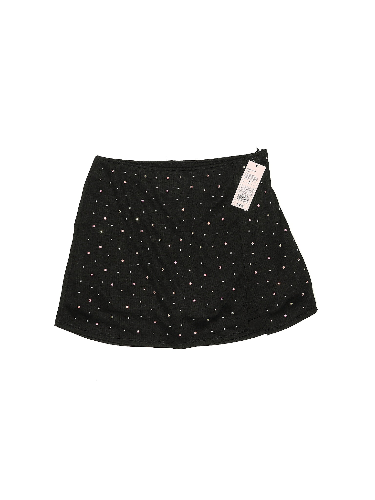 Wild Fable Polka Dots Black Skort Size S - 54% off | ThredUp