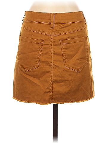 Sky and Sparrow Denim Skirt (view 2)