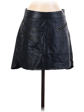 Leather skirt shop size 4