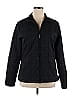 Athleta 100% Polyester Grid Black Jacket Size XL - photo 1