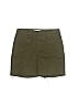 FRAME 100% Cotton Solid Green Shorts 25 Waist - photo 1