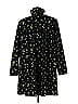 H&M 100% Polyester Floral Motif Black Casual Dress Size L - photo 2