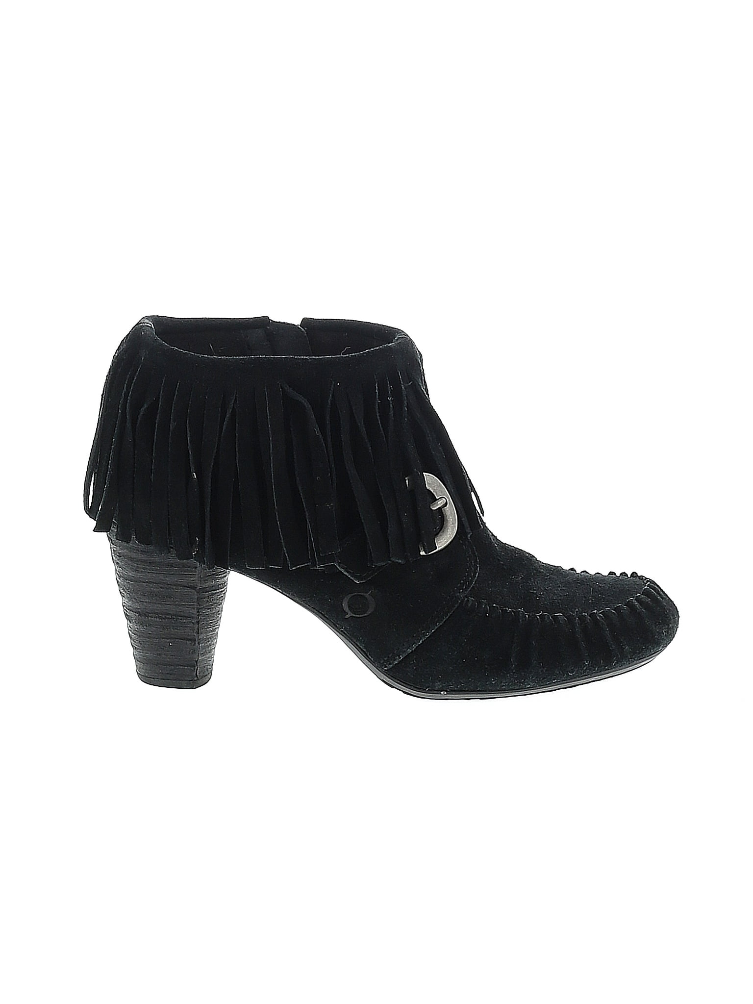 born black ankle boots