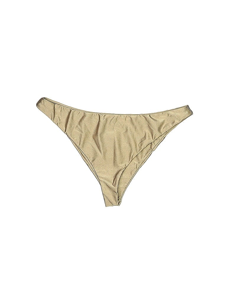 Something Navy Tan Swimsuit Bottoms Size XL - photo 1