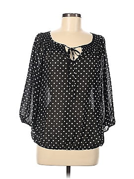 Ellen Tracy Long Sleeve Blouse (view 1)