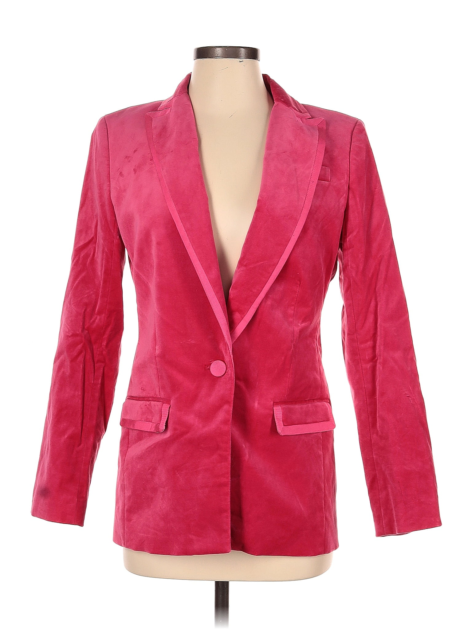 Blazer Boyfriend J.Crew Taille 00 - Rose Corail - Veste Casual Chic - Occasion Très Bon état